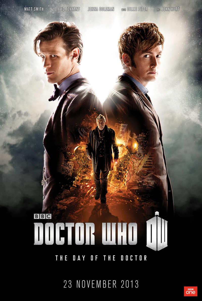 Illustration for article titled Here's the first teaser poster for the 50th Anniversary Special